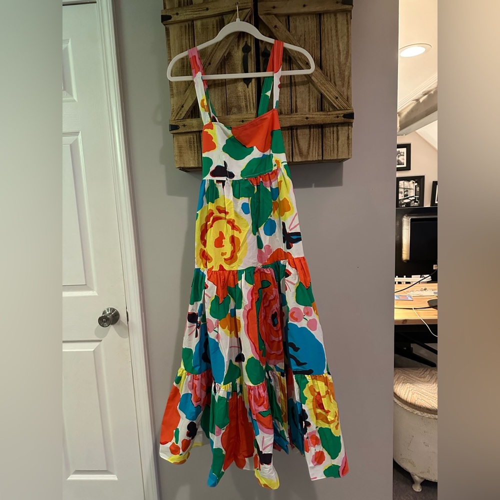 J Crew Ratting Floral Maxi Dress